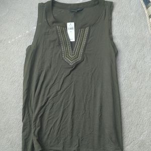 Banana republic sleeveless top